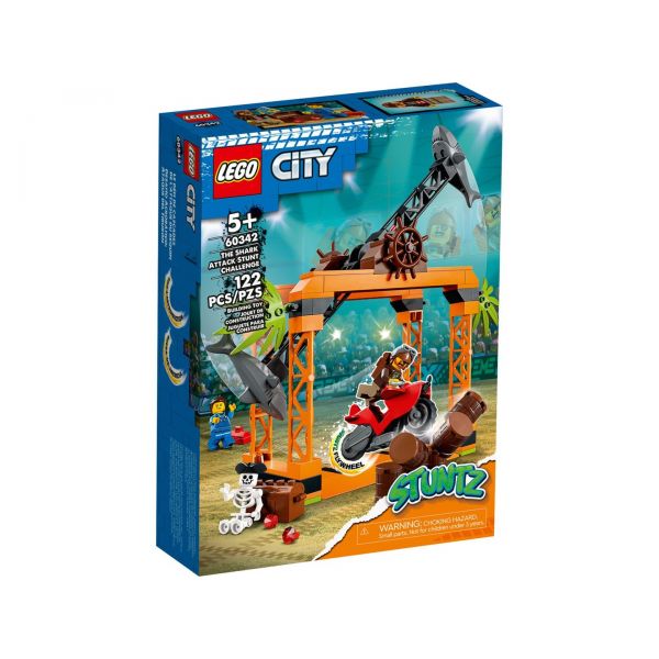 Конструктор LEGO City Каскадерське завдання «Напад Акули» (60342)