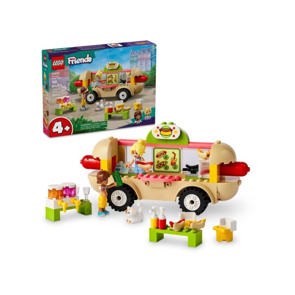 Блоковий конструктор LEGO Friends Вантажівка із гот-доґами (42633)