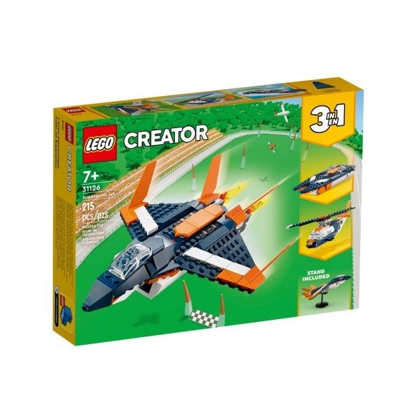 Конструктор LEGO Creator Сверхзвуковой самолёт (31126)