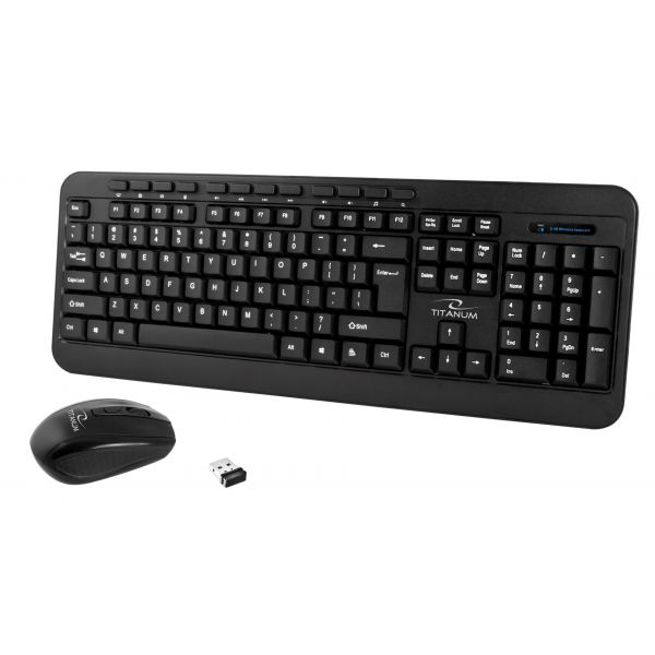 Комплект (клавіатура + миша) Esperanza Titanum TK108