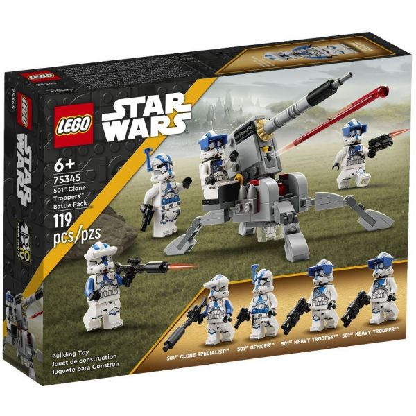 Конструктор LEGO Star Wars Боевой отряд бойцов-клонов 501-го легиона (75345)