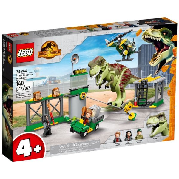 Блочный конструктор LEGO Втеча Тиранозавра (76944)