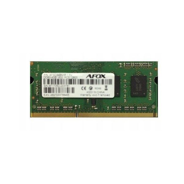 Оперативная память AFOX 8 GB SO-DIMM DDR3 1333 MHz (AFSD38AK1P)