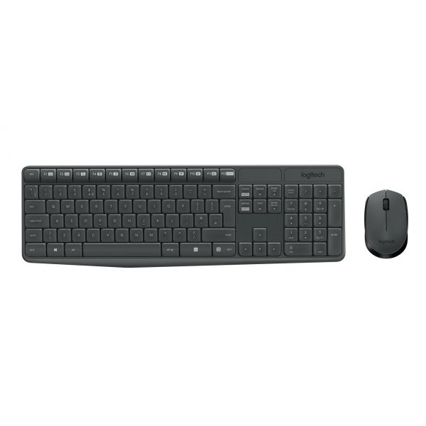 Комплект (клавиатура + мышь) Logitech MK235 (920-007931)