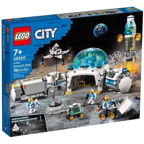 Блоковий конструктор LEGO City Space Лунная научная база (60350)