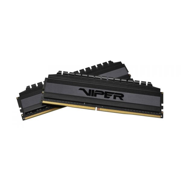 Оперативна пам'ять PATRIOT 8 GB (2x4GB) DDR4 3000 MHz Viper 4 Blackout (PVB48G300C6K)