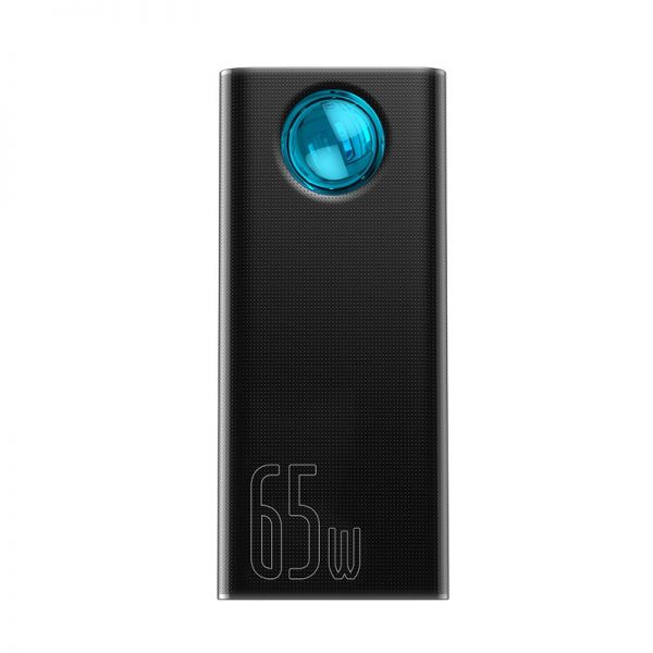 Зовнішній акумулятор (павербанк) Baseus Amblight Digital Display Quick Charge 65W 30000mAh Black (PPLG-A01)