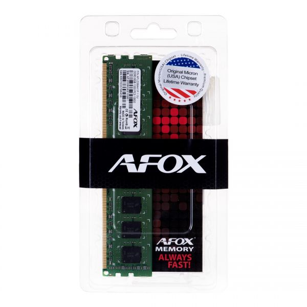 Оперативна пам'ять AFOX 8 GB DDR3 1333 MHz (AFLD38AK1P)