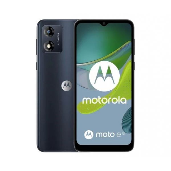 Смартфон Motorola Moto E13 2/64GB Cosmic Black (PAXT0034)