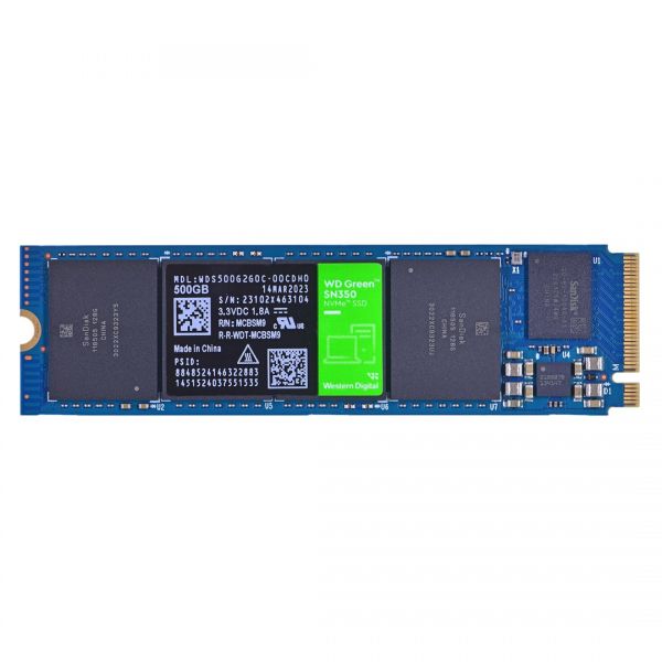SSD накопитель WD Green SN350 500 GB (WDS500G2G0C)