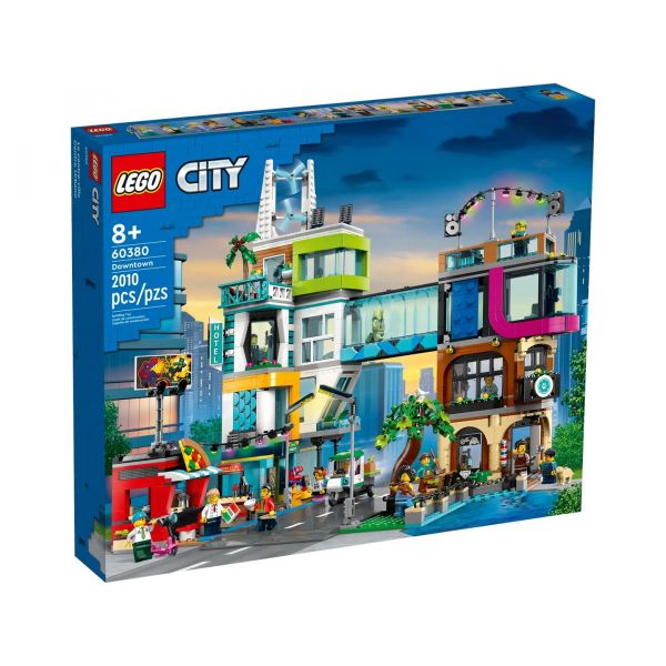 Блочный конструктор LEGO City Центр города (60380)