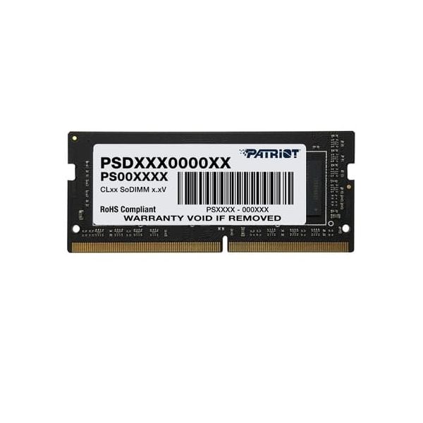 Оперативна пам'ять  PATRIOT 8 GB SO-DIMM DDR4 3200 MHz Rank1(PSD48G320081S) 
