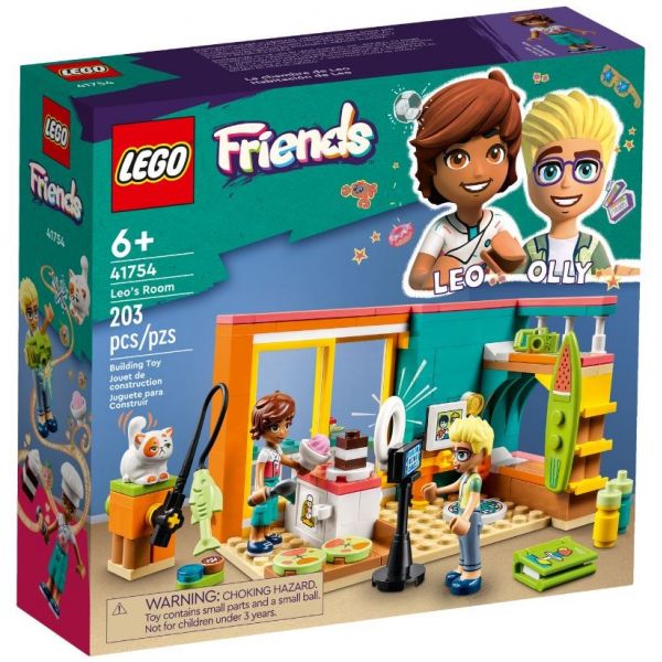 Блочный конструктор LEGO Friends Комната Лео (41754)