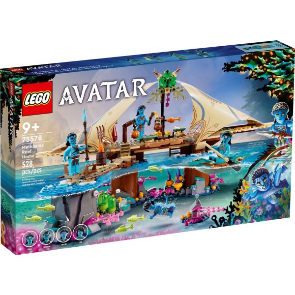 Блоковий конструктор LEGO Avatar Будинок Меткаїна в рифах (75578)