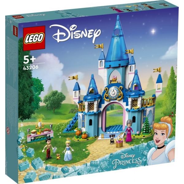 Блоковий конструктор LEGO Замок Золушки и Прекрасного принца (43206)
