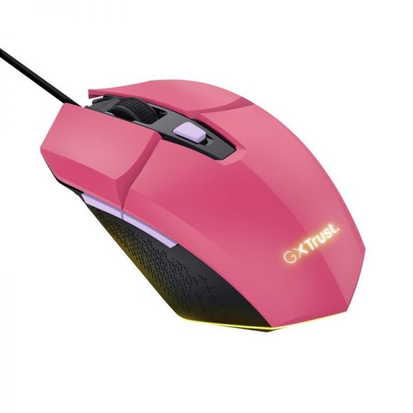 Мышь Trust GXT 109 Felox RGB Pink (25068)