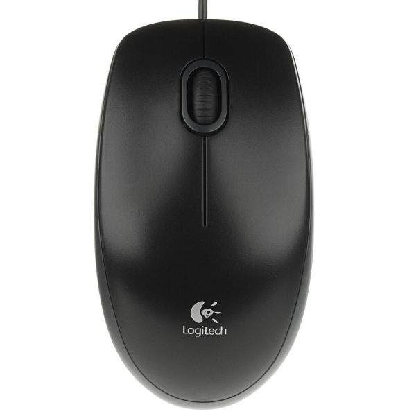 Мышка компьютерная Logitech B100 Black