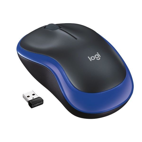 Мышка компьютерная Logitech M185 Blue