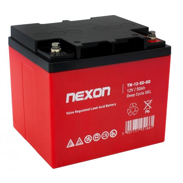 Акумулятор для ДБЖ NEXON 12V 50Ah Long Life (TN-12-50-GD)