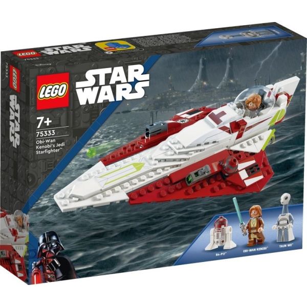 Блоковий конструктор LEGO Star Wars Obi-Wan Kenobi’s Jedi Starfighter (75333)