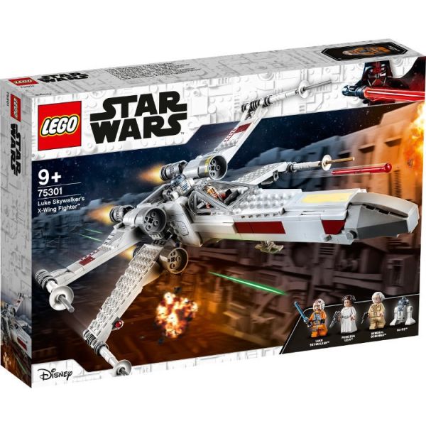 Блочный конструктор  LEGO Star Wars Истребитель X-wing Люка Скайвокера (75301)