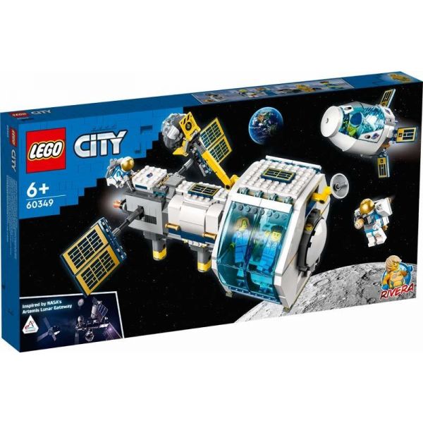 Блочный конструктор LEGO City Space Лунная космическая станция (60349)