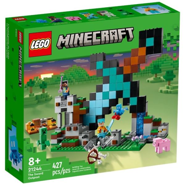 Конструктор LEGO Minecraft Форпост з мечем (21244)