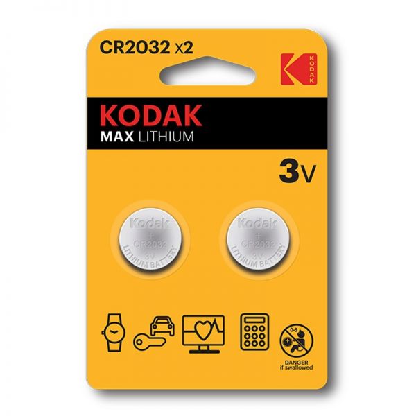 Батарейка KODAK CR2032 (2шт)