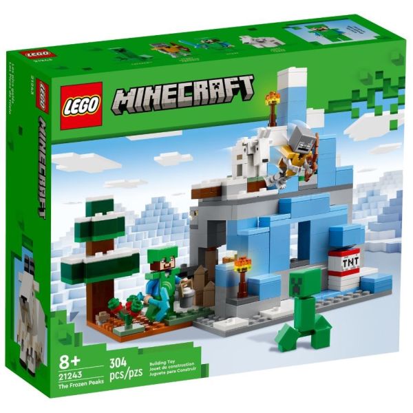 Конструктор LEGO Minecraft Замерзшие верхушки (21243)