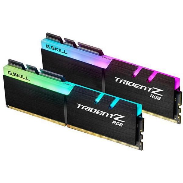 Пам'ять для настільних комп'ютерів G.Skill 32 GB (2x16GB) DDR4 3200 MHz Trident Z RGB For AMD (F4-3200C16D-32GTZRX)