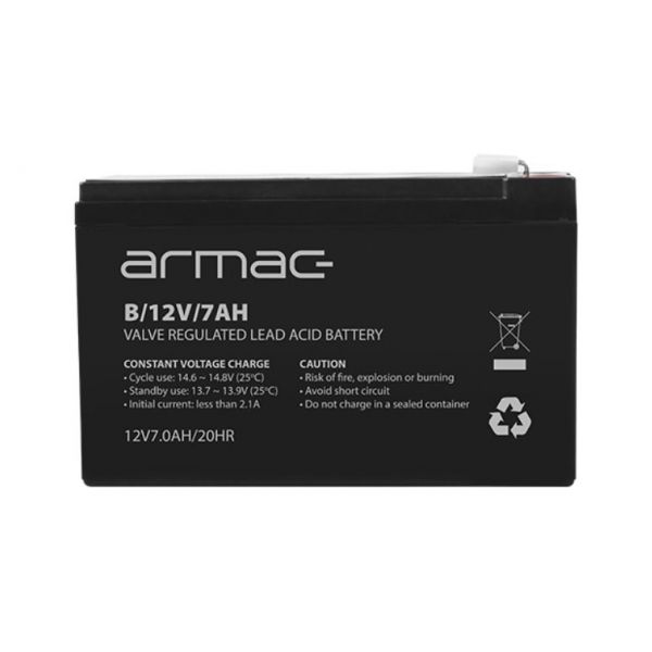 Акумулятор для ДБЖ Armac 12V, 7.0 A (B/12V/7AH)