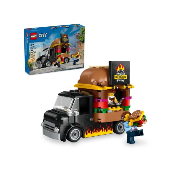 Конструктор LEGO CITY Бургер Вантажівка (60404)