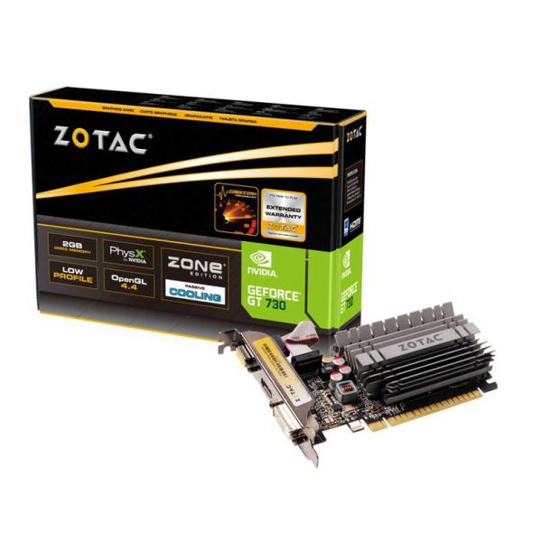 Видеокарта Zotac GeForce GT 730  (ZT-71113-20L)