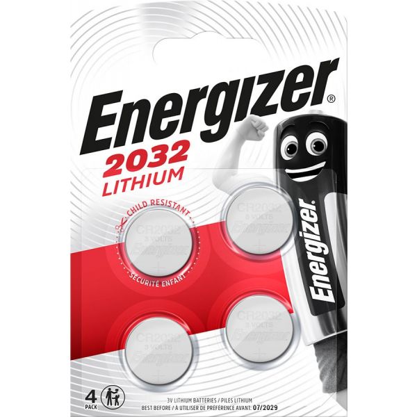 Батарейка ENERGIZER CR2032 (4шт)