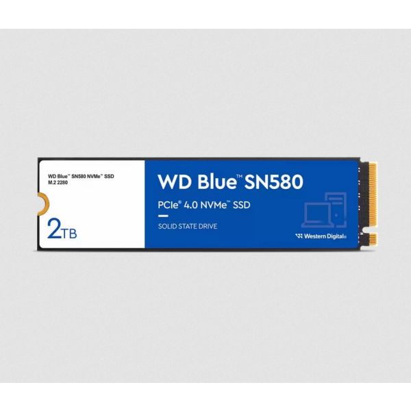 SSD накопитель WD Blue SN580 2 TB (WDS200T3B0E)