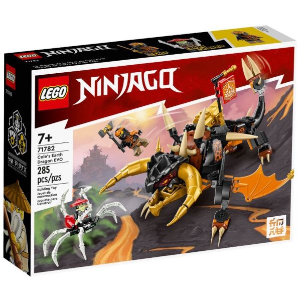 Блочный конструктор LEGO Ninjago Земляний дракон Коула EVO (71782)