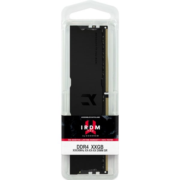 Оперативна пам'ять GoodRam 8 GB DDR4 3600 MHz Iridium Pro Deep Black (IRP-K3600D4V64L18S/8G)