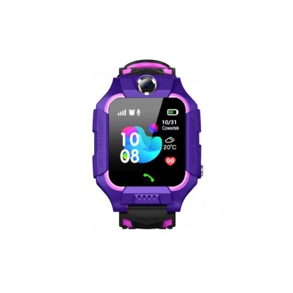 Детские умные часы GOGPS ME K24 Purple (K24PR)