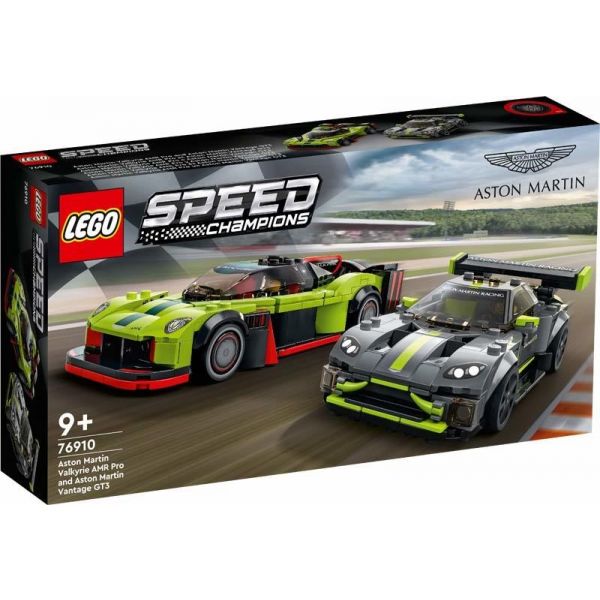 Авто-конструктор LEGO Aston Martin Valkyrie AMR Pro і Aston Martin Vantage GT3 (76910)
