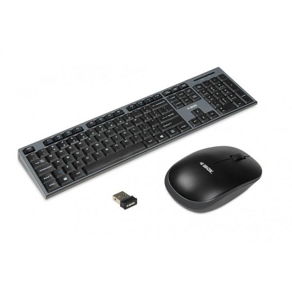 Комплект (клавіатура + миша) iBOX Desktop Pro Kit IKMS606W