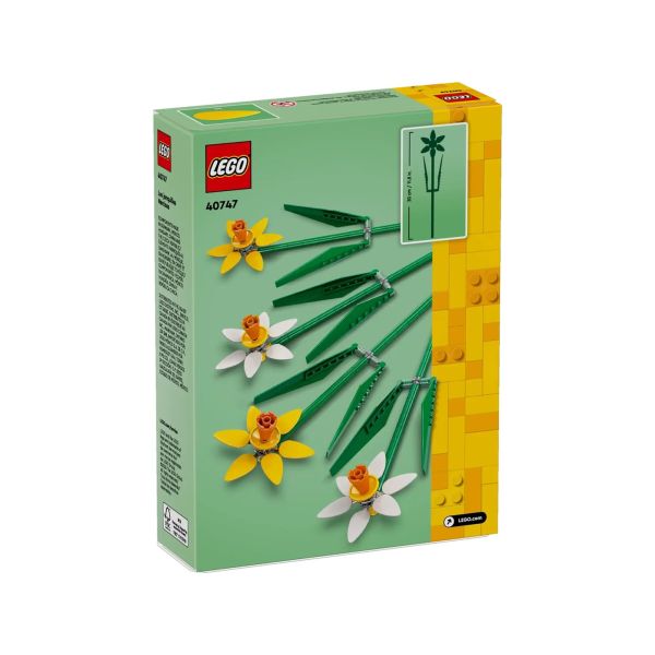 Блочный конструктор LEGO Iconic Нарциссы (40747)