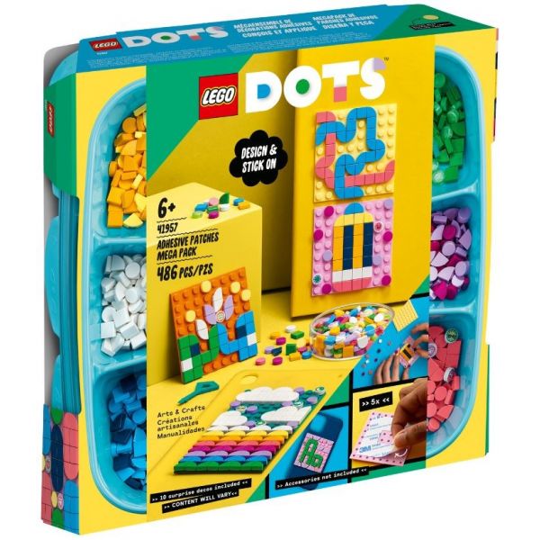 Конструктор LEGO DOTS Мегапакет наклейок (41957)