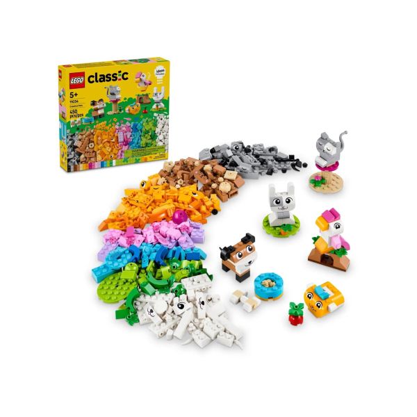 Блочный конструктор LEGO Classic Творческие питомцы (11034)  