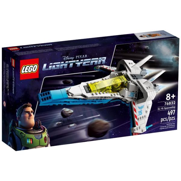 Блоковий конструктор LEGO Lightyear Космический корабль Звездолёт XL-15 (76832) 
