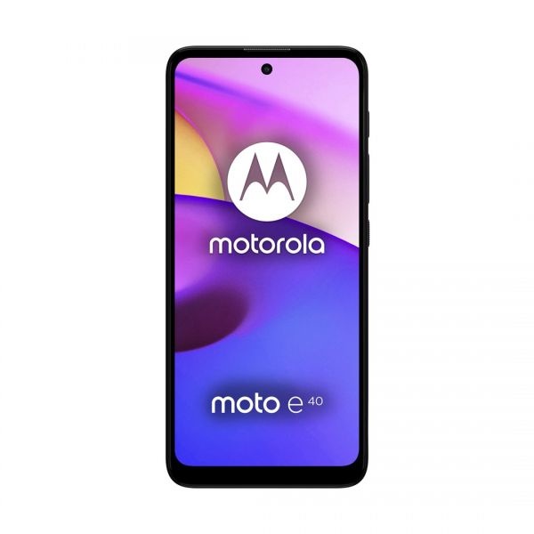 Смартфон Motorola E40 4/64GB Carbon Gray (PAVK0005)