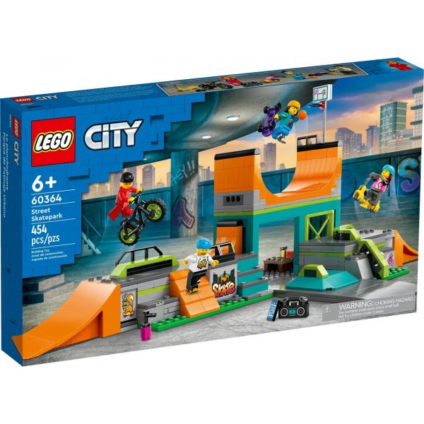 Конструктор LEGO City Уличный скейтпарк (60364)