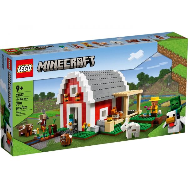 Конструктор  LEGO Minecraft  Красный амбар (21187)