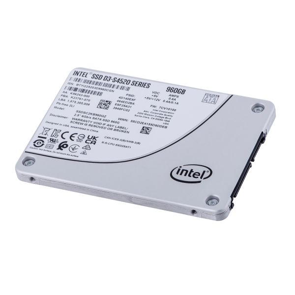 SSD накопичувач Solidigm (Intel) S4520 960GB SATA 2.5 (SSDSC2KB960GZ01) 