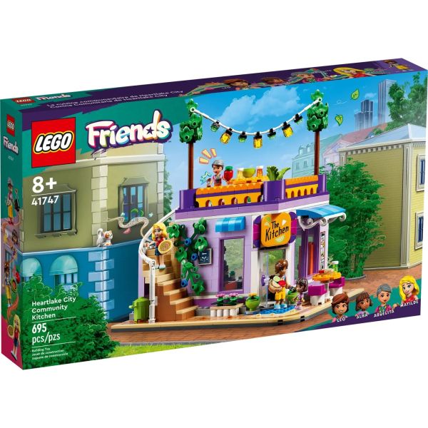 Блочный конструктор LEGO Friends Хартлейк-Сити. Общественная кухня (41747)  