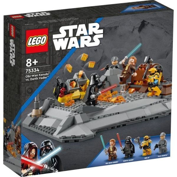 Блочный конструктор LEGO Star Wars Obi-Wan Kenobi vs. Darth Vader (75334)